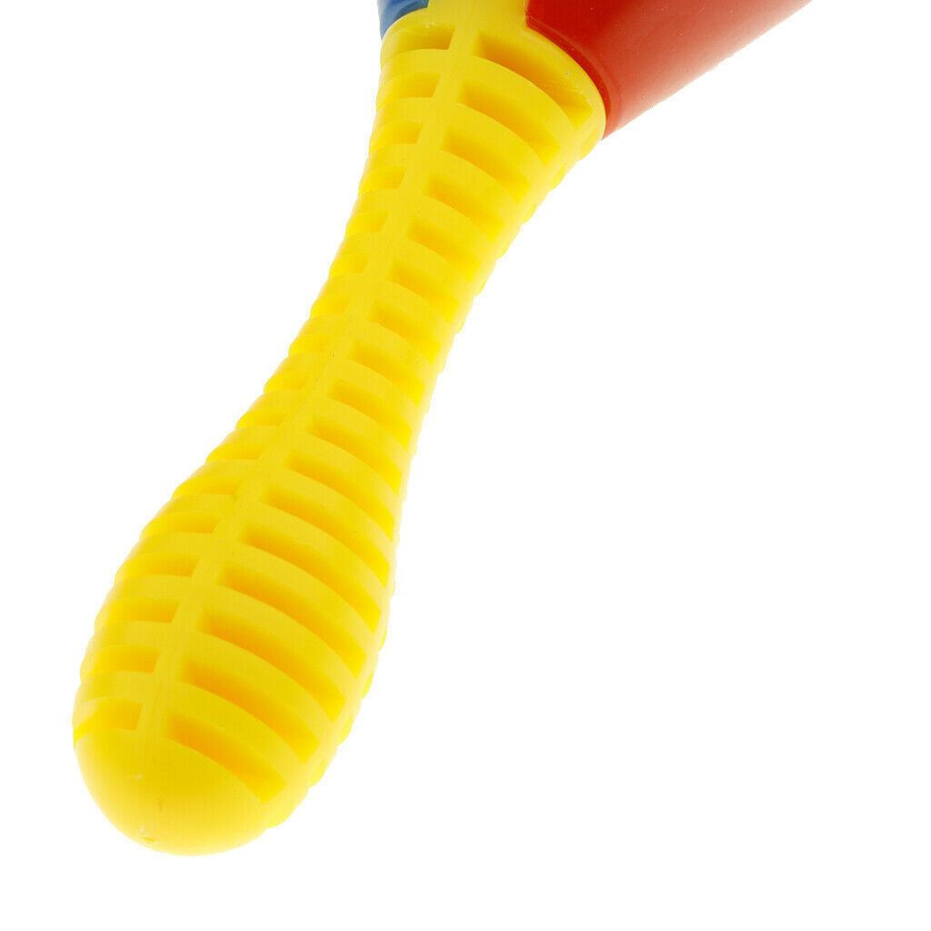 2 Pieces Plastic Maracas Handheld Shaking Toys Gift for Baby Toddlers
