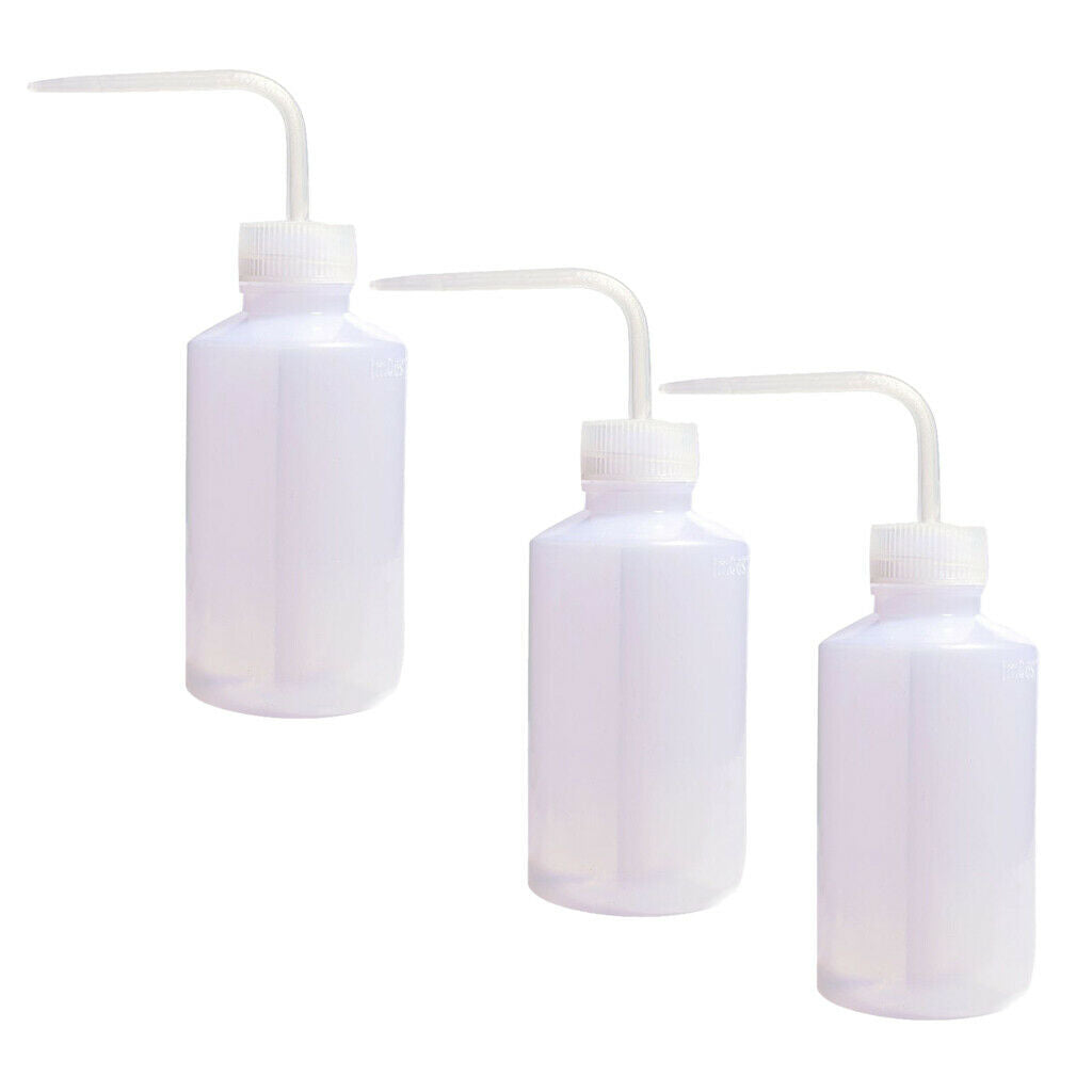 3pcs 250ml Tattoo Diffuser Green Soap Supply Wash Squeeze Bottle Non-Spray