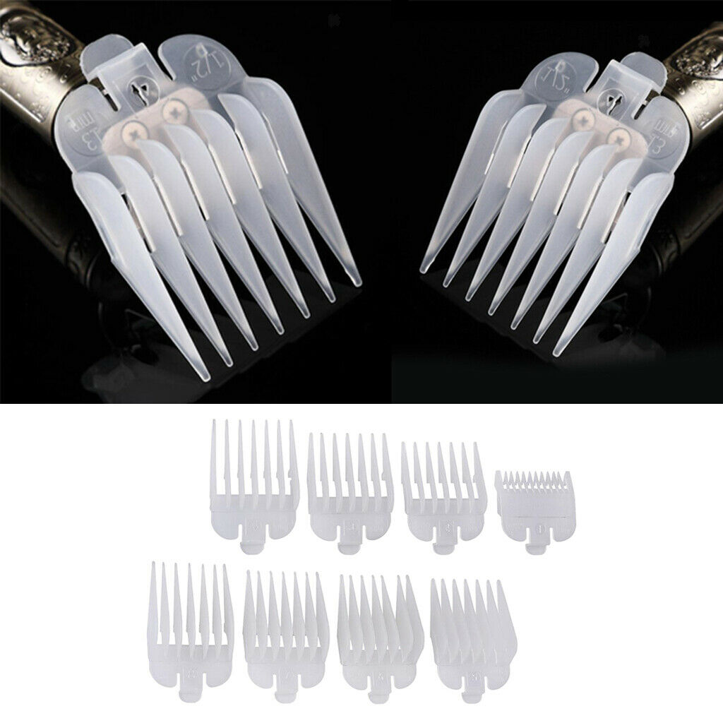 1 Set Professional Hair Trimmer/Clipper Coded Cutting Guide Combs Set Great for