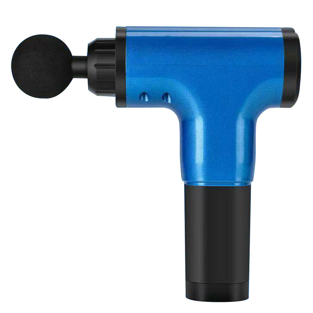 Percussion Massage Gun Tissue Massager Muscle Quiet 6-Speed Gym Travel