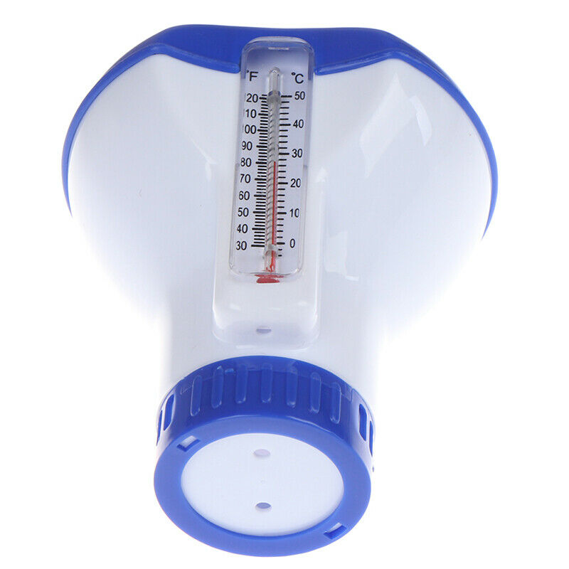 1pc 5 Inch Swimming Pool Floating Chemical Chlorine Dispenser with Thermo.l8