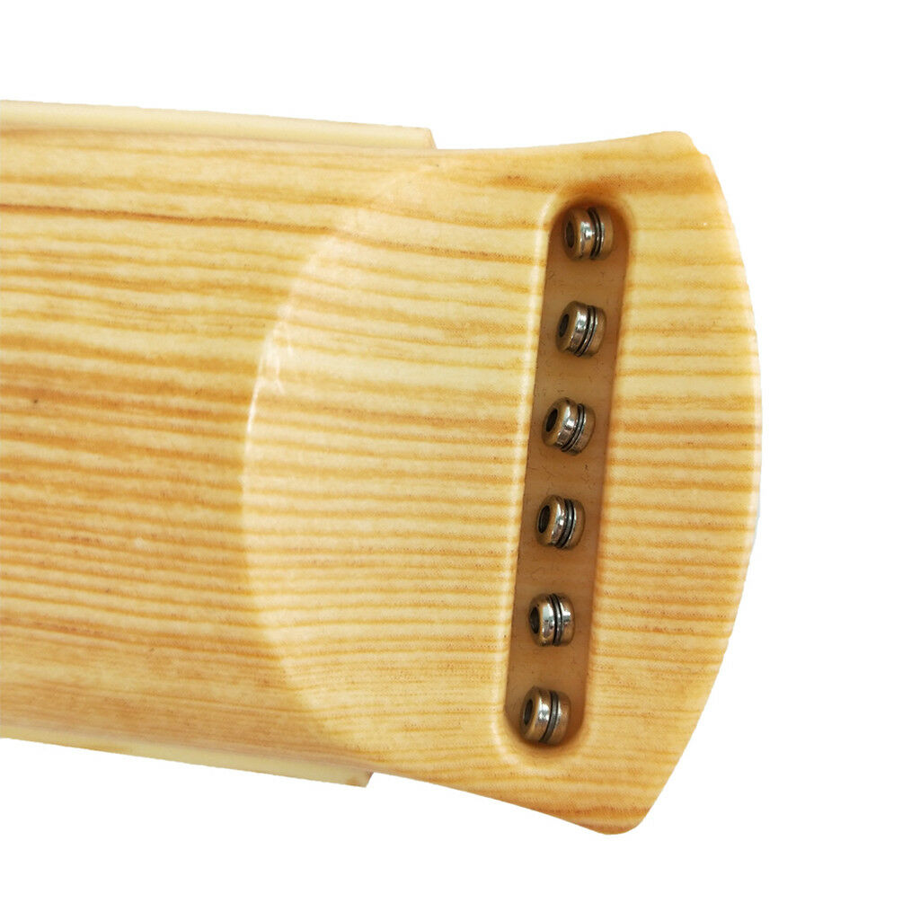 Right-Handed 6 Strings 6 Fret Wooden Mini Pocket Guitar