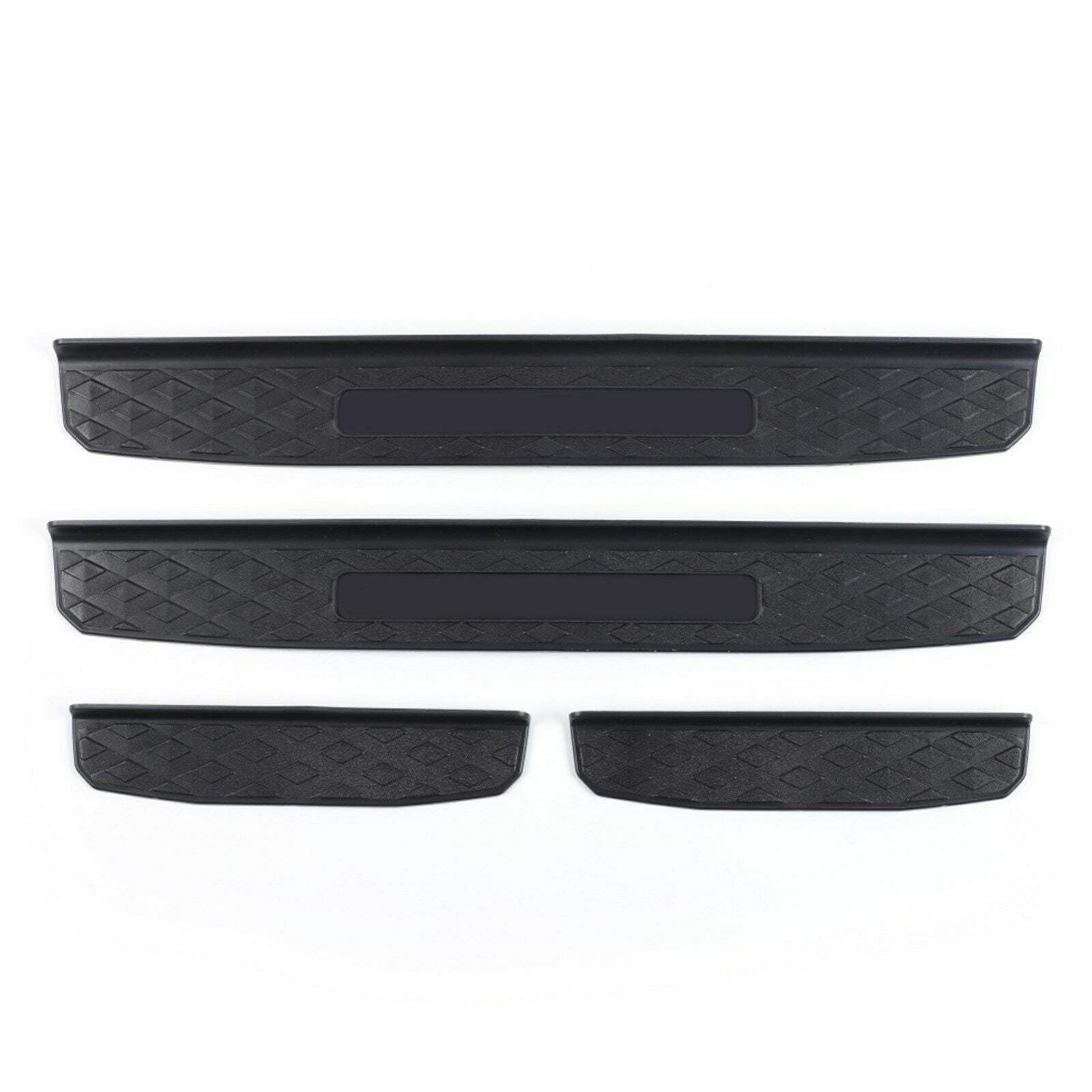 Door Sill Guard Scuff Entry Plate Threshold Protect Trim For Wrangler JT 2018+ P