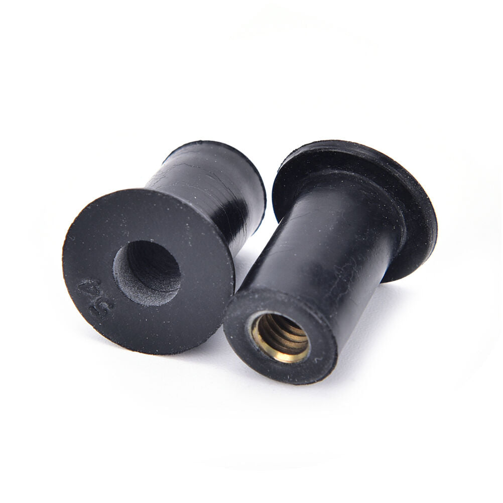 6pcs M5 rubber grommet well nuts blind fastener windscreen kayak accessori.l8
