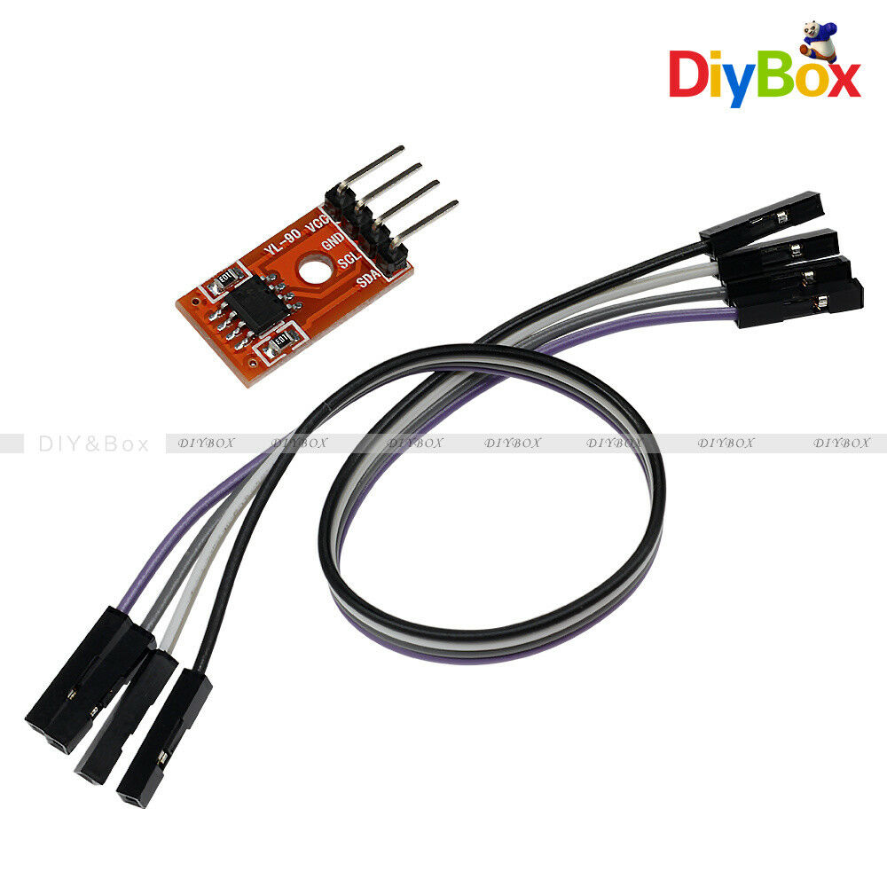 AT24C02 Data Storage Module EEPROM Memory Module 2.7-5.5V I2C Interface