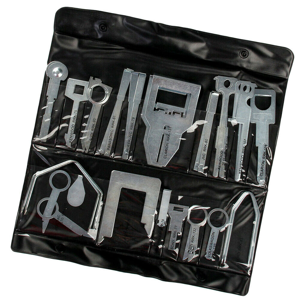 Aftermarket Theft-Deterrant Radio Stereo Release Removal Tool Keys