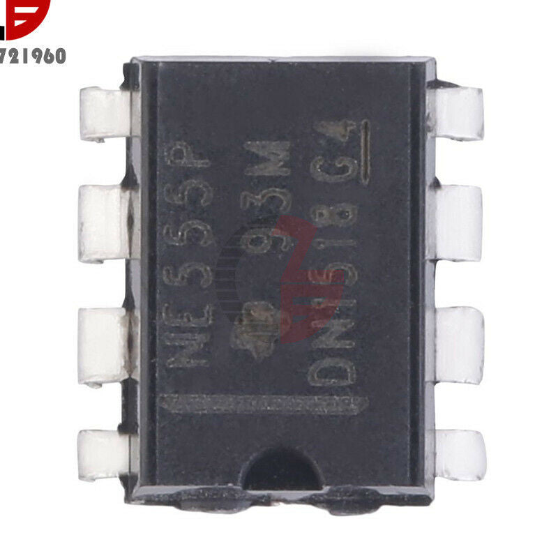 100x NE555P NE555 DIP-8 SINGLE BIPOLAR TIMERS IC NE555P