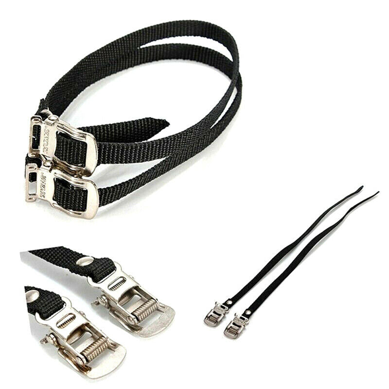 1PC Pedal Straps Bicycle Feet Strap Bike Strap, Toe Clip Strap, Blac.l8