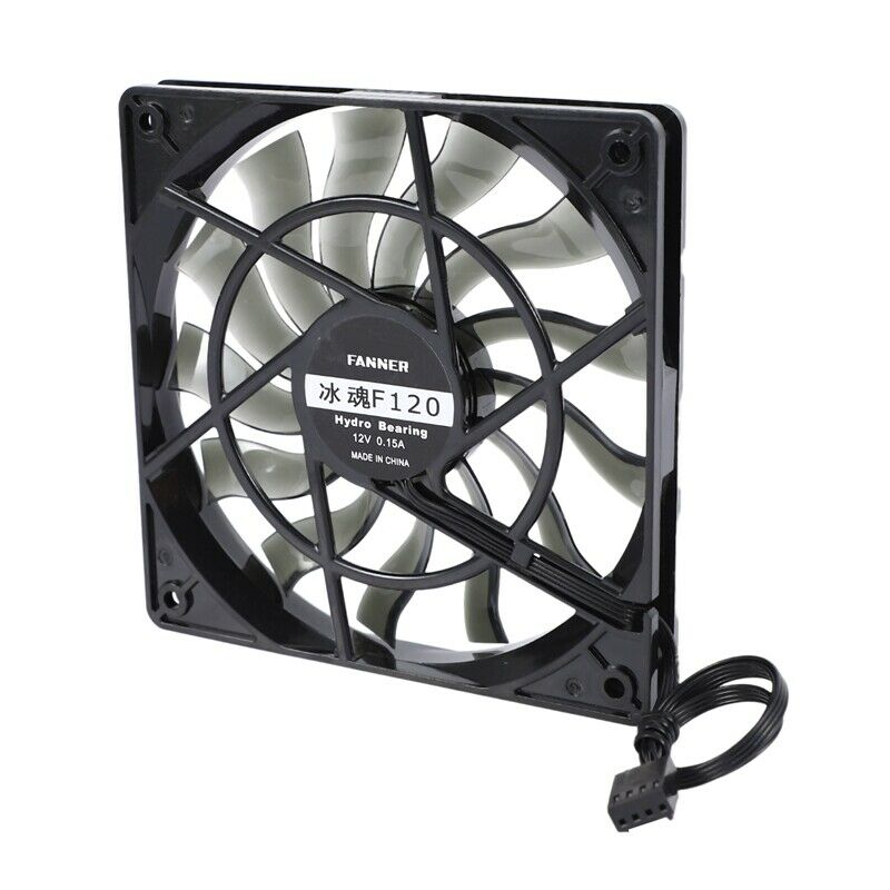 Thin 12mm Thickness 120X120X12mm 12V Desktop Computer Host Quiet Fan with S G6B8