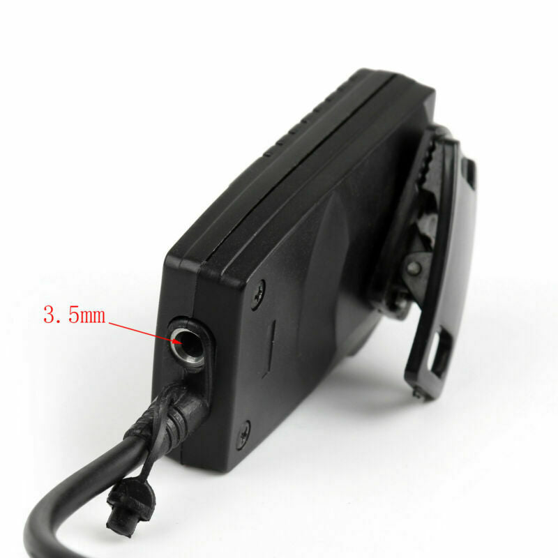1x HM46 Angle Type Handheld Speaker SP/Microphone For ICOM IC-V8/V82/V85/V80  B5