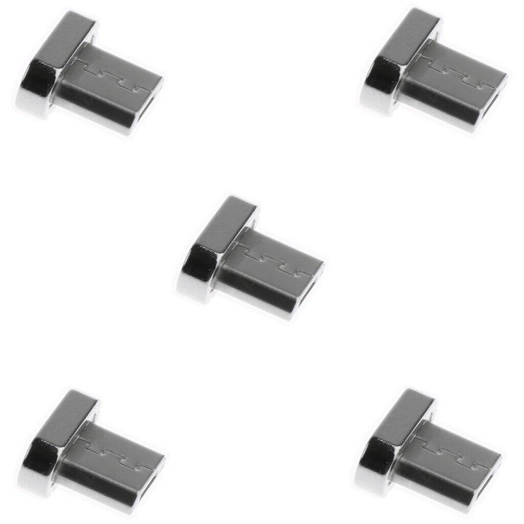 Qty 5 Replacement  Tips Micro USB Adapter Connector Head for Android