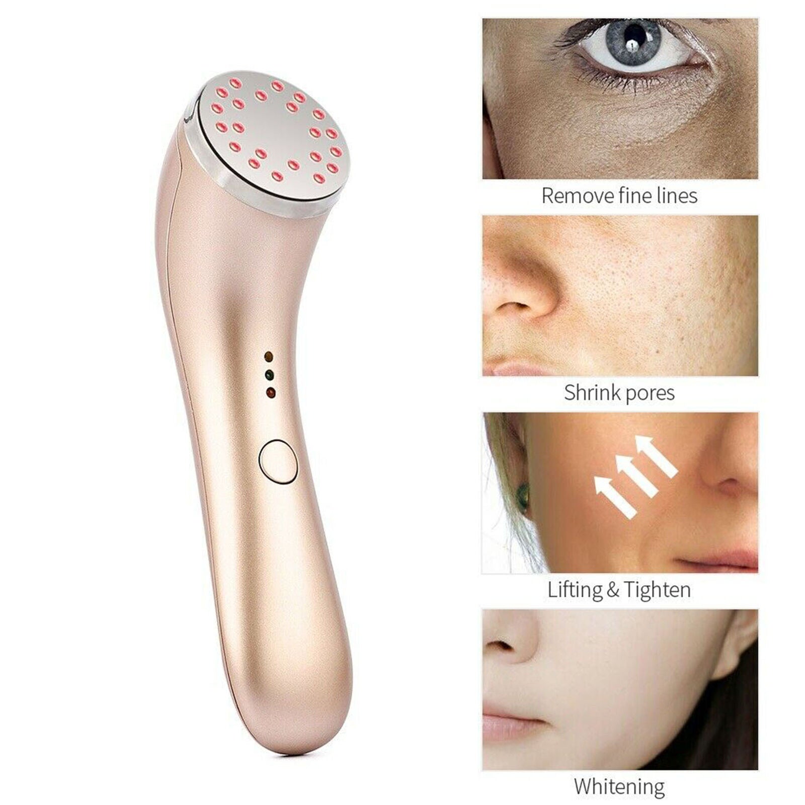 Infrared Heating Red LED Light Therapy Massager Skin Rejuvenation Beauty Machine