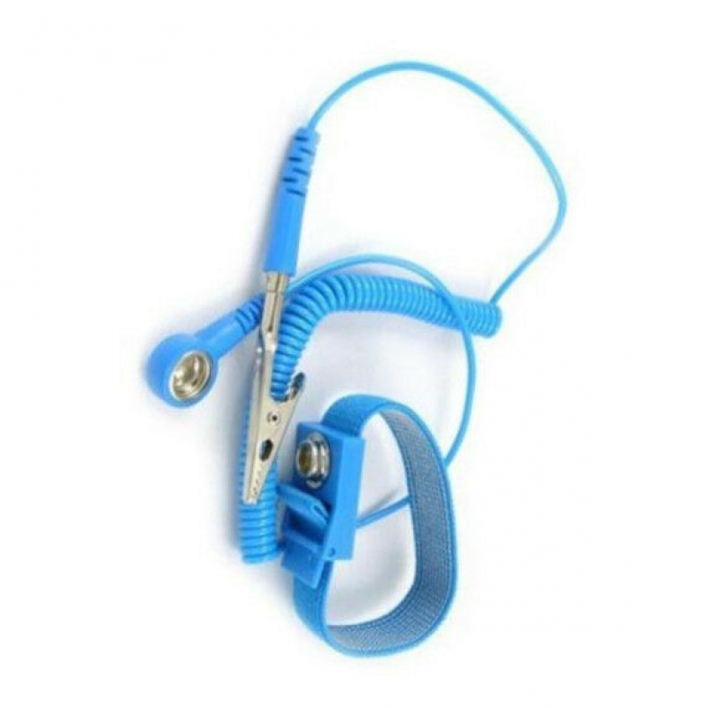 2Pcs 1.8M Discharge Strap Grounding Anti-Static Esd Wrist Strap Industry