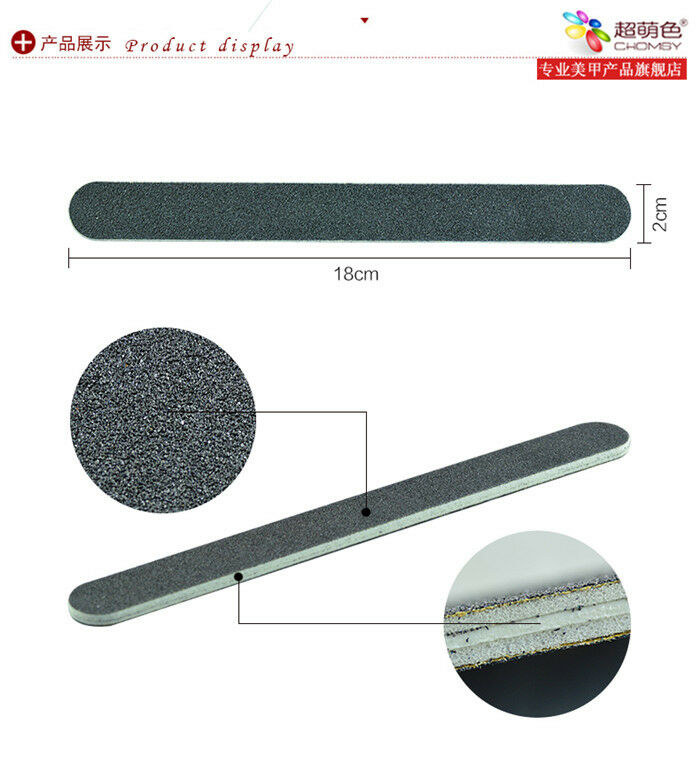 10X Nail Polisher Salon Nail Buffer Files Nail Art Sanding Shaper UV Gel Tool