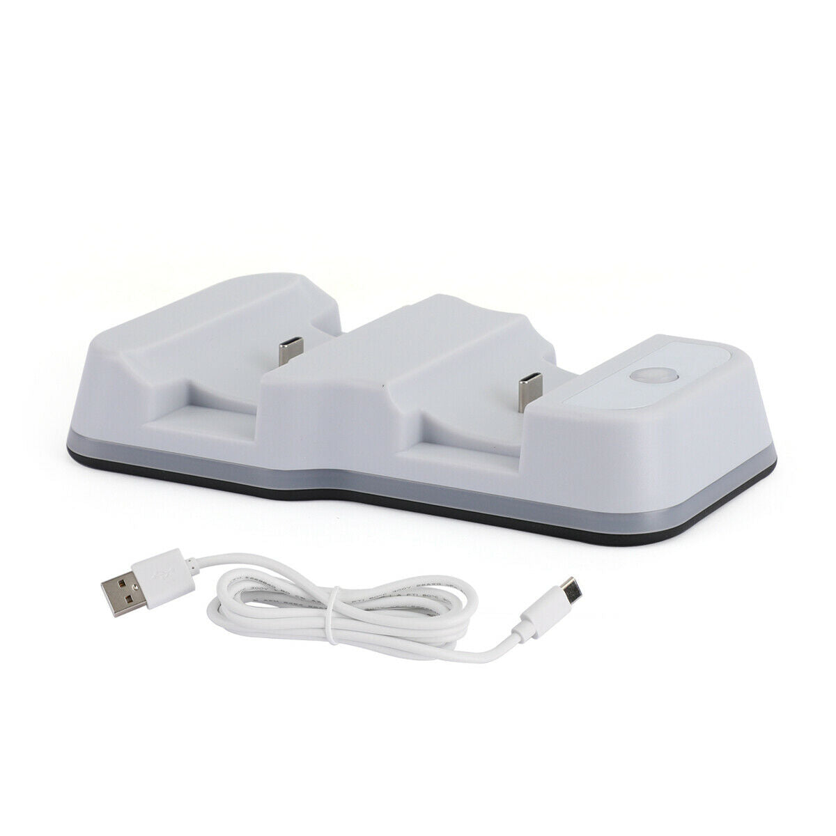 2 Ports Handle Controller Fast Charger Portable Dock LED Indicators Fit for PS5