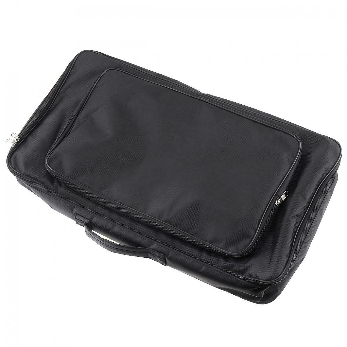 Black Universal Portable Guitar Effects Pedal Board Gig Bag Soft Case Big Style