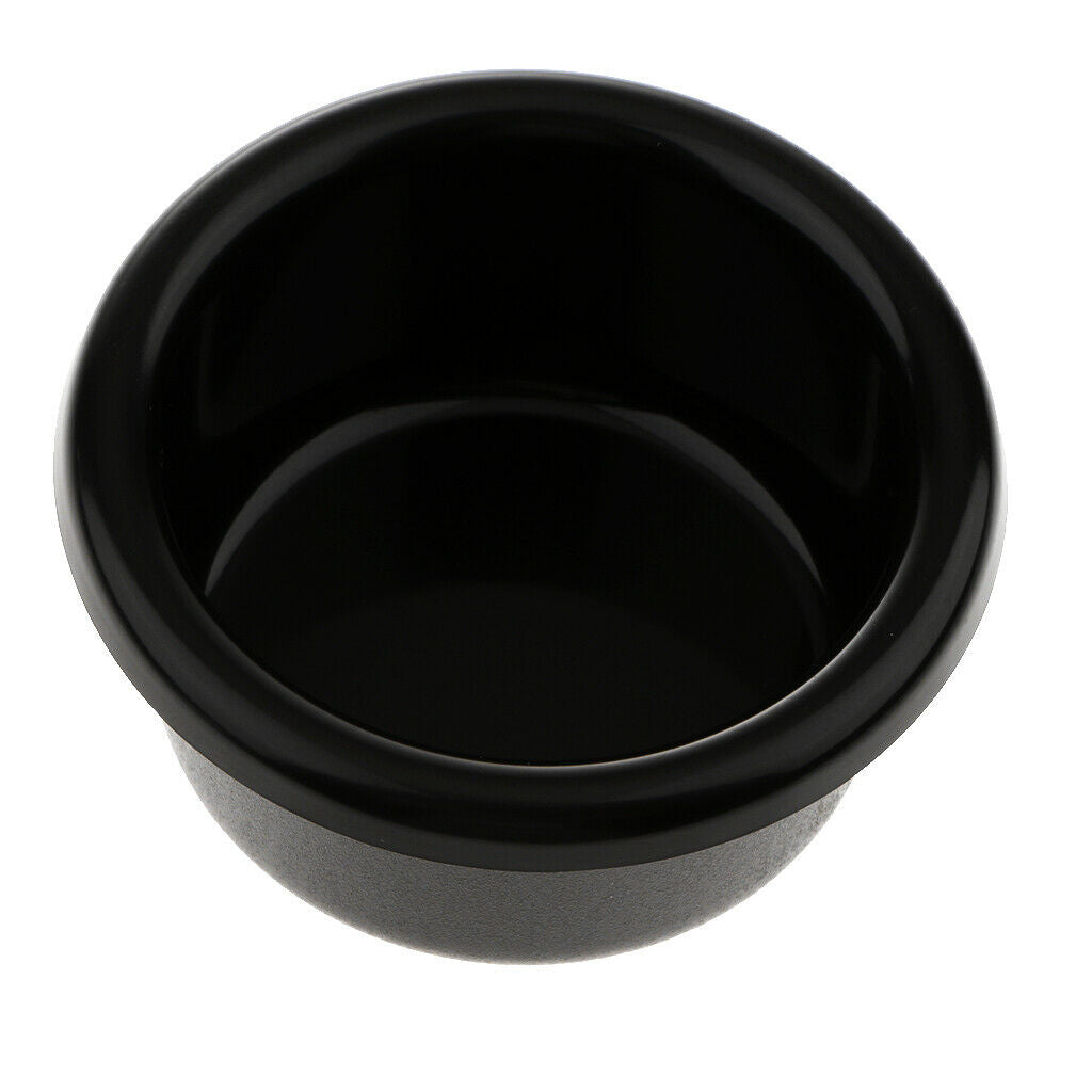 2X Black Cup Drink Holder 90mm For Marine Boat Car Truck Camper RV Motorhome