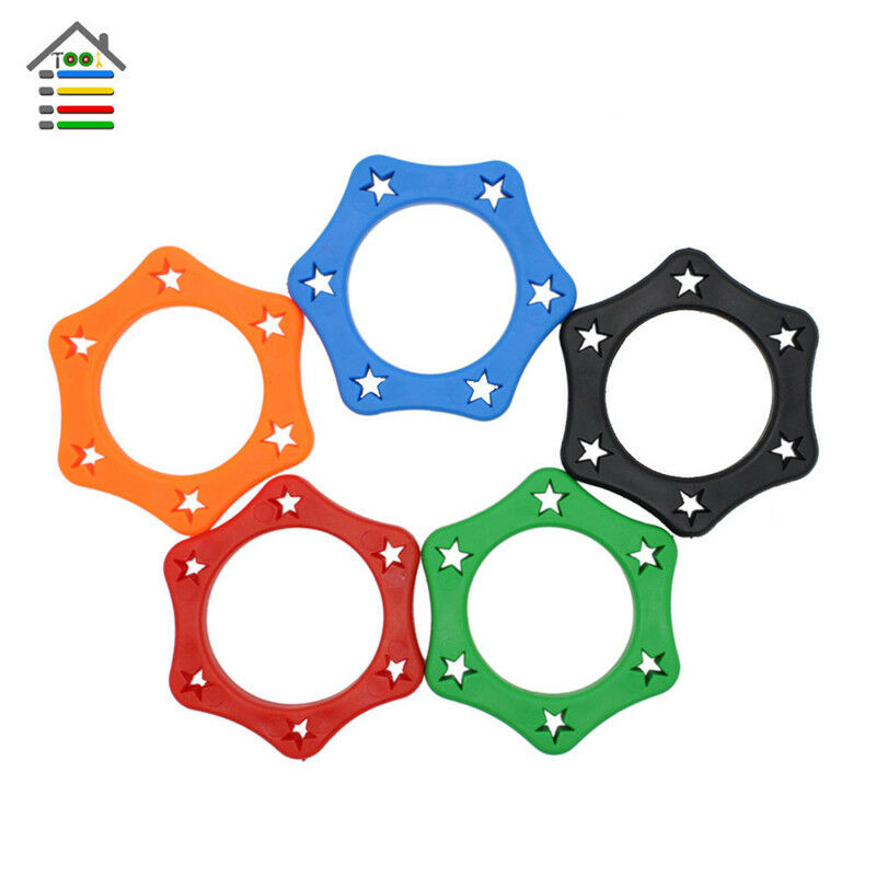 5PCS Plastic Mic Microphone Anti Slip Roller Ring Rolling Wireless Holde.l8