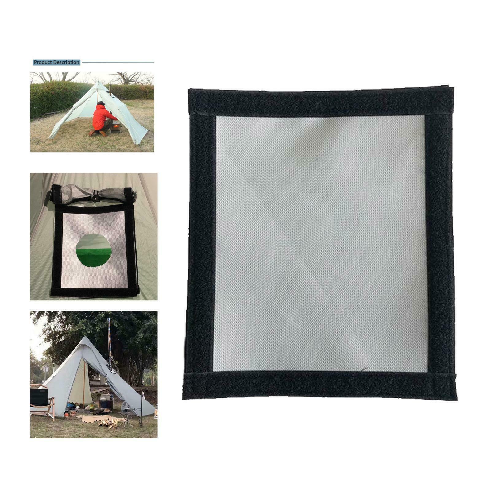Stove Pipe Ring Cover Avoid Tent Burning Stove Fire Pipe Anti-scalding Rings