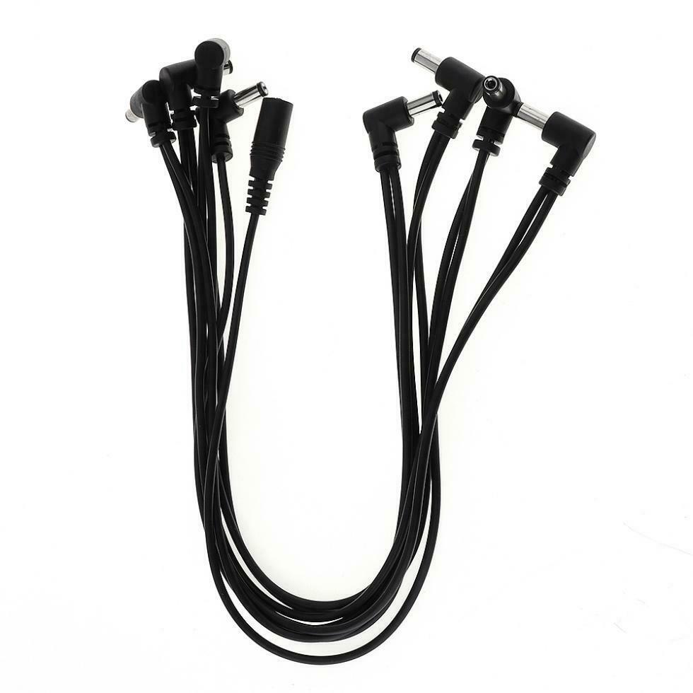 8XWay Electric Guitar Effect Pedal Cables 2.7M Wire Power Supply Cable Splitter