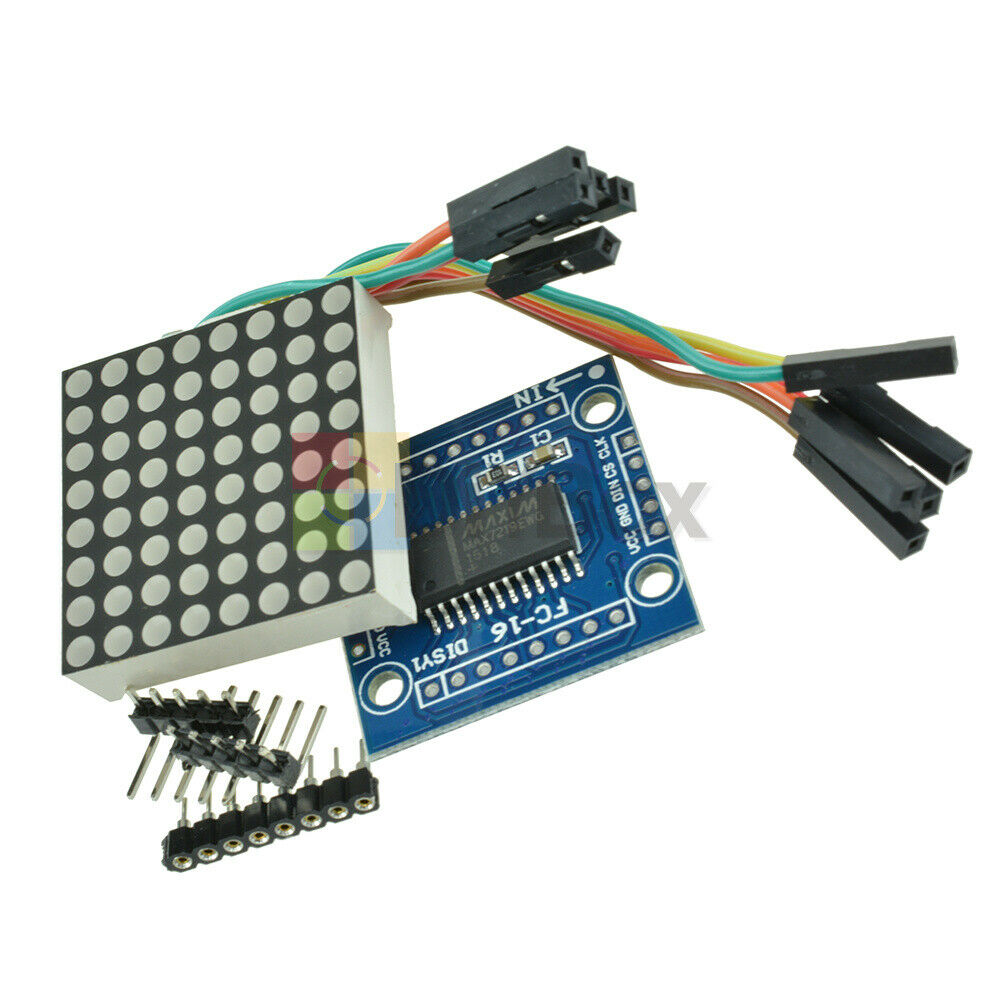 5Pcs 5V MAX7219 Dot Matrix Module Arduino Microcontroller Dislay Module DIY Kits