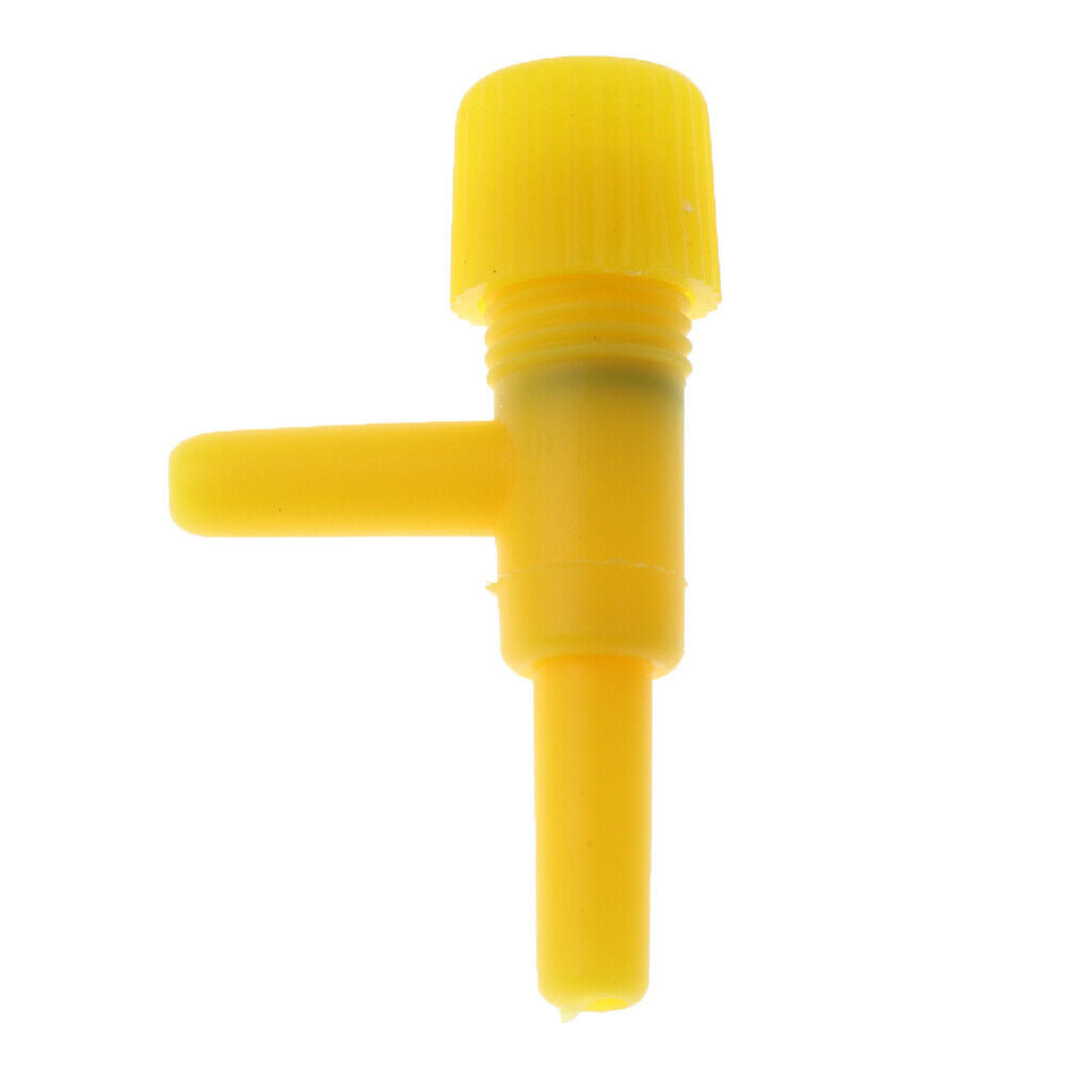 10x   Tank Control Regulator Valve Two Way Air Pump Manifold Valve Yellow