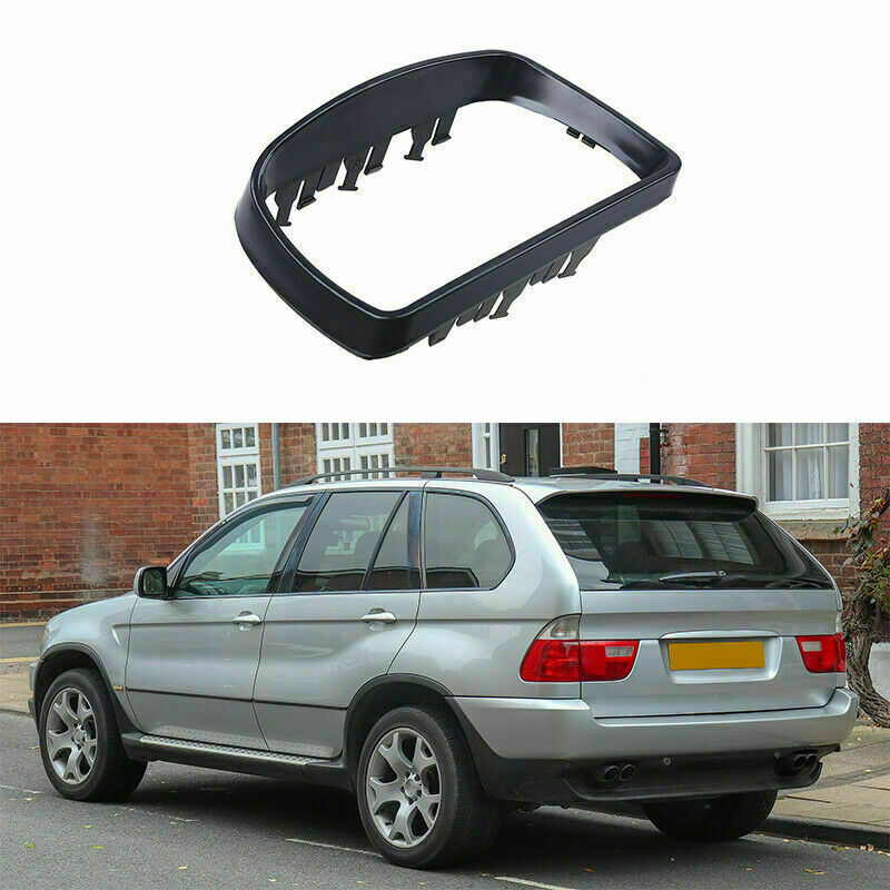 1 Pcs Car Left Driver Side Rear View Mirror Cover For BMW E53 X5 3.0d/3.0i/4.4i