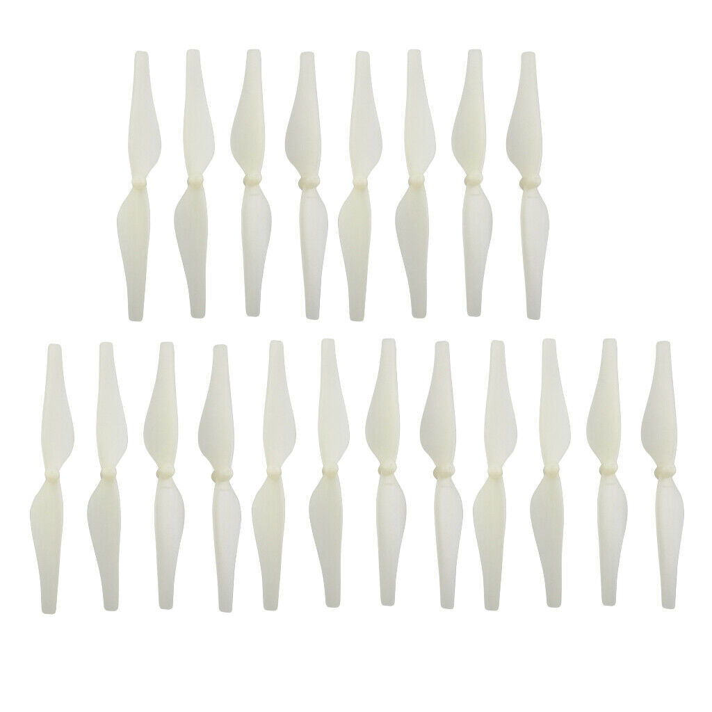 20 Pieces Night Luminous Propeller Prop CW CCW Blade for DJI Tello RC Drone