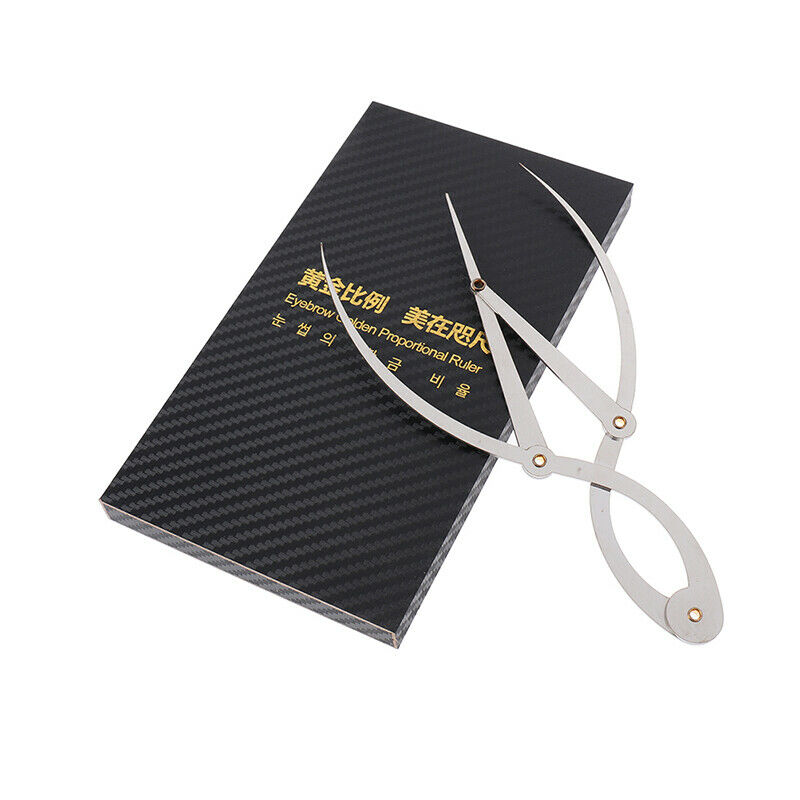 Golden Ratio Measure Microblading Ruler Permanent Makeup Eyebrow Tattoo StenBDA