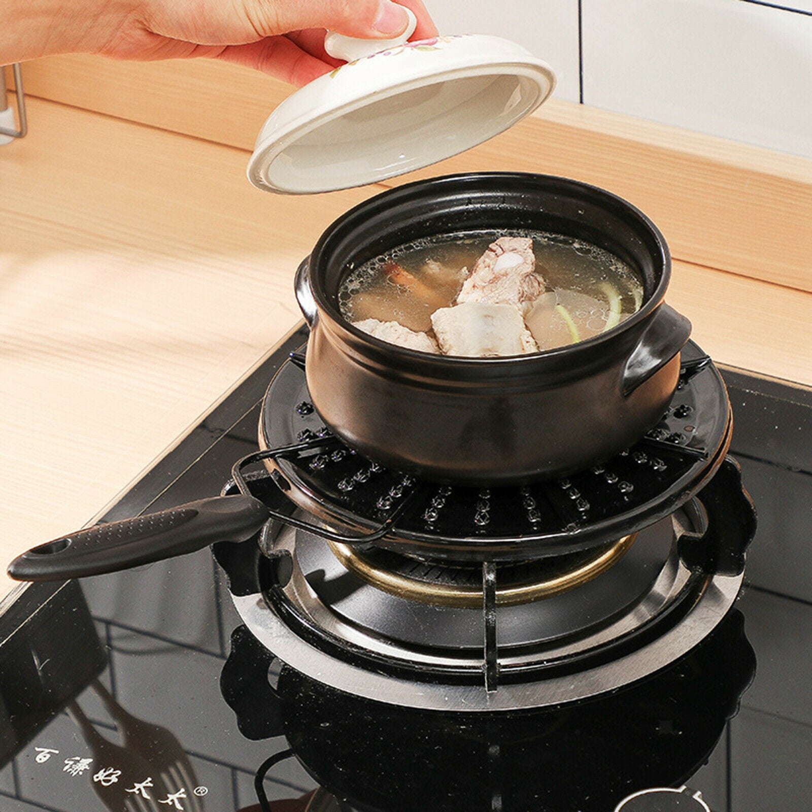 Heat Diffuser Heat Conduction Plate Stove Diffuser Frozen Food Thaw Tray Fast