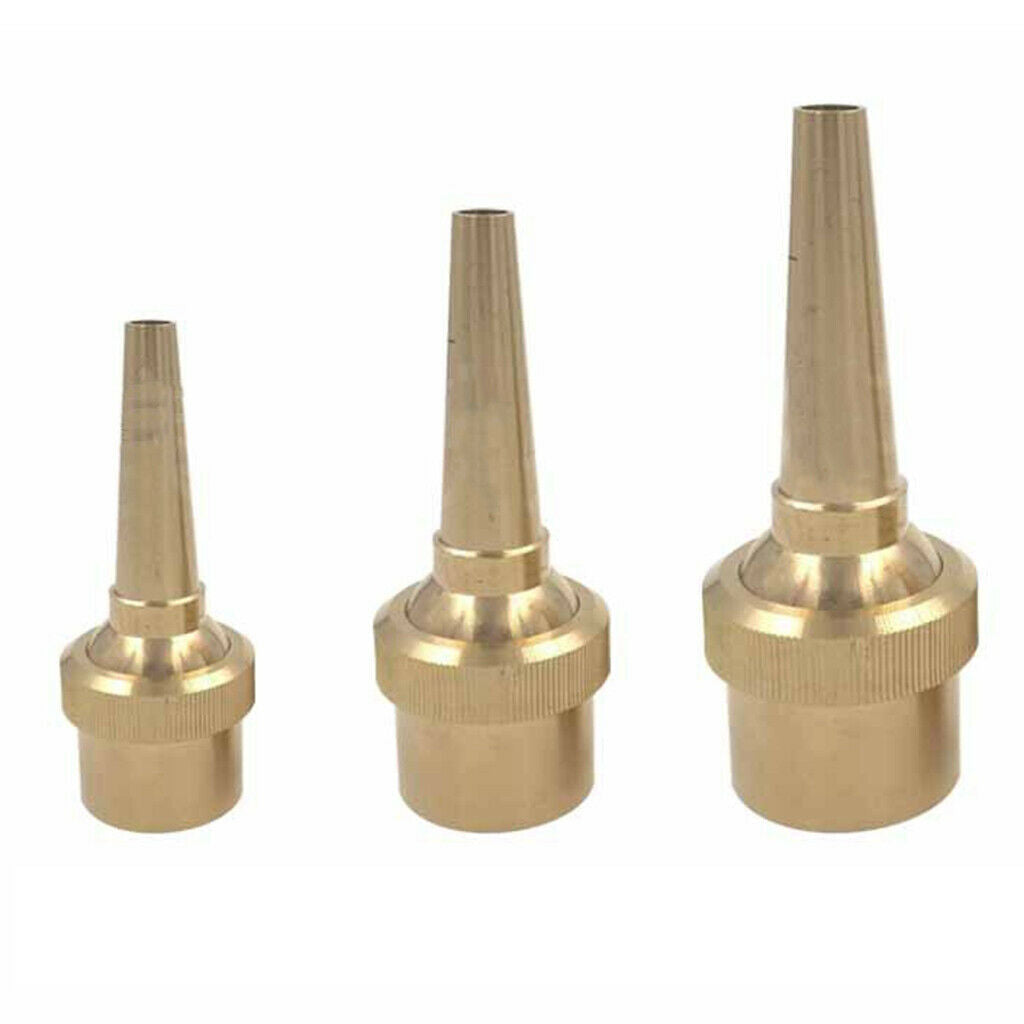 Brass Straight Garden Water Fountain Nozzle Spray Pond Sprinkler Head DN20