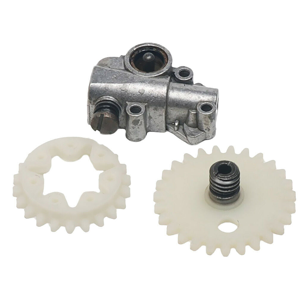 2x Chain Oil Pump Spur Gear Wheel for Stihl 028 038 048 MS380 MS381 Chainsaw