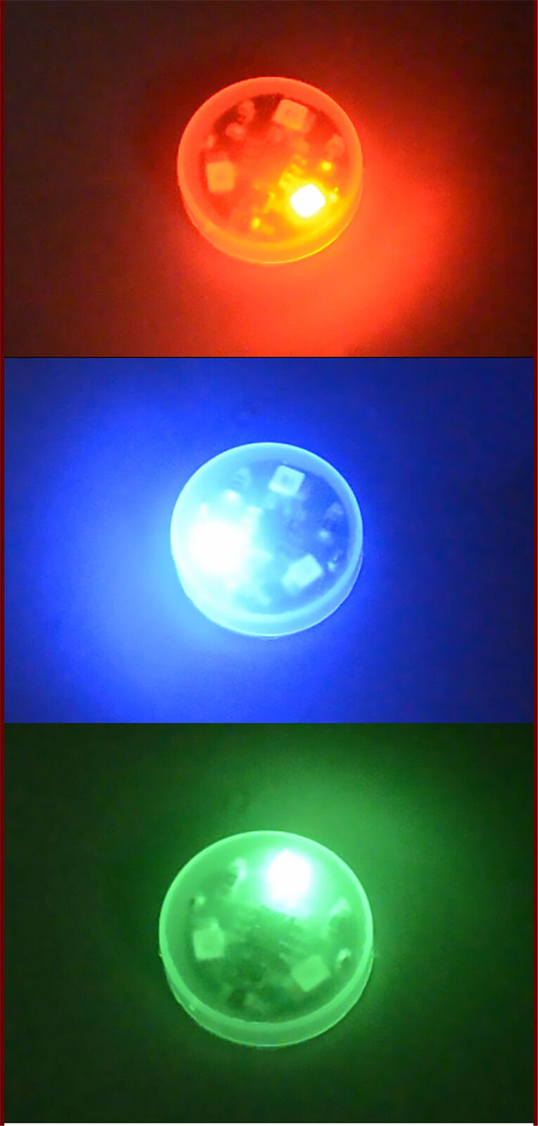2x Colorful Car LED Door Opened Flash Warning Signal Lights Indicator Crash Lamp