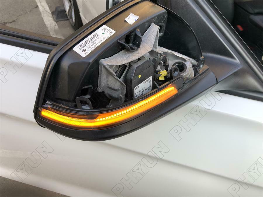 2x Car Side Rearview Mirror Lights For BMW F20 F21 F22 F23 F30 F31F32 F33 F34 i3
