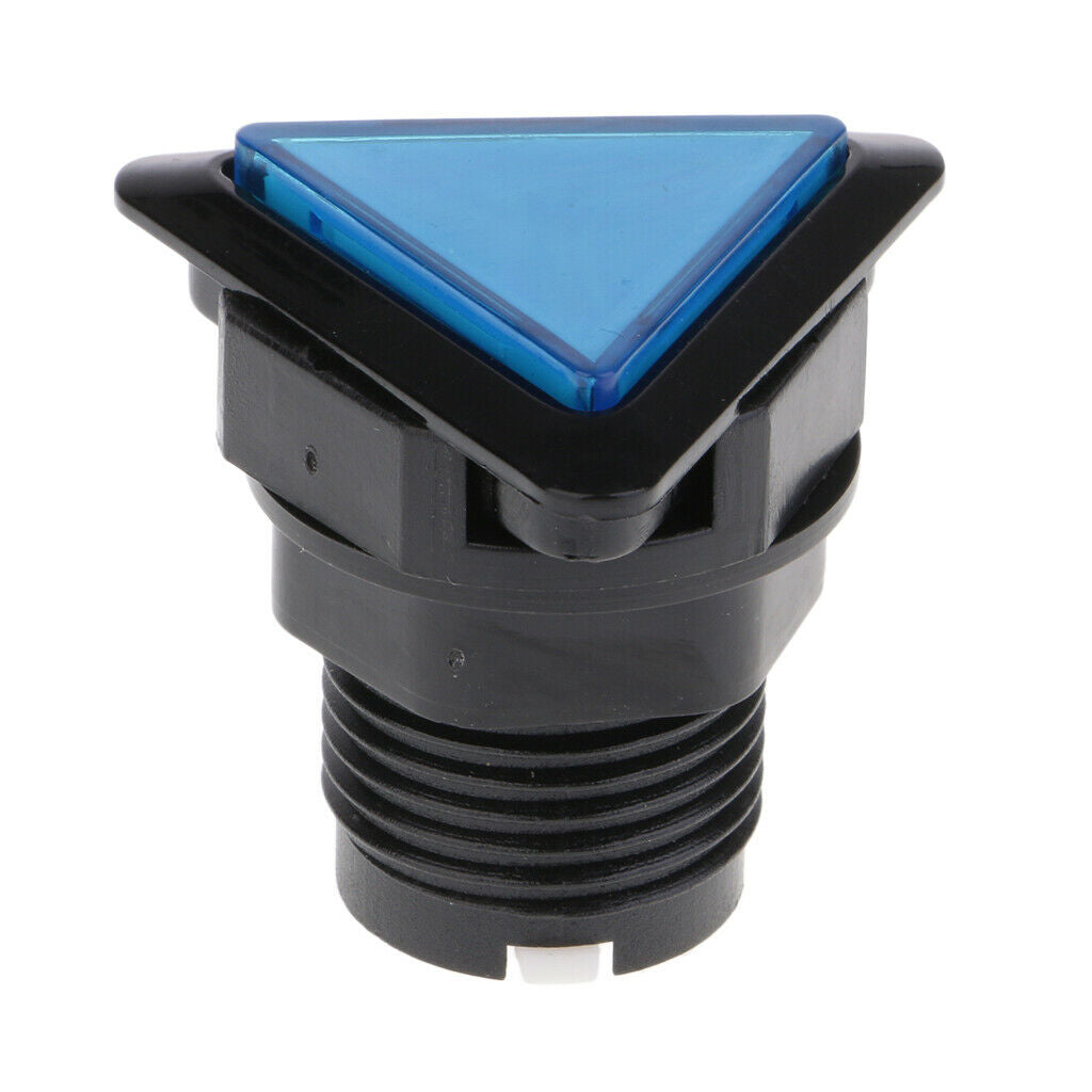Video slot machine button 12V LED Illuminated for Arcade Game 3.9x3.9cm blue