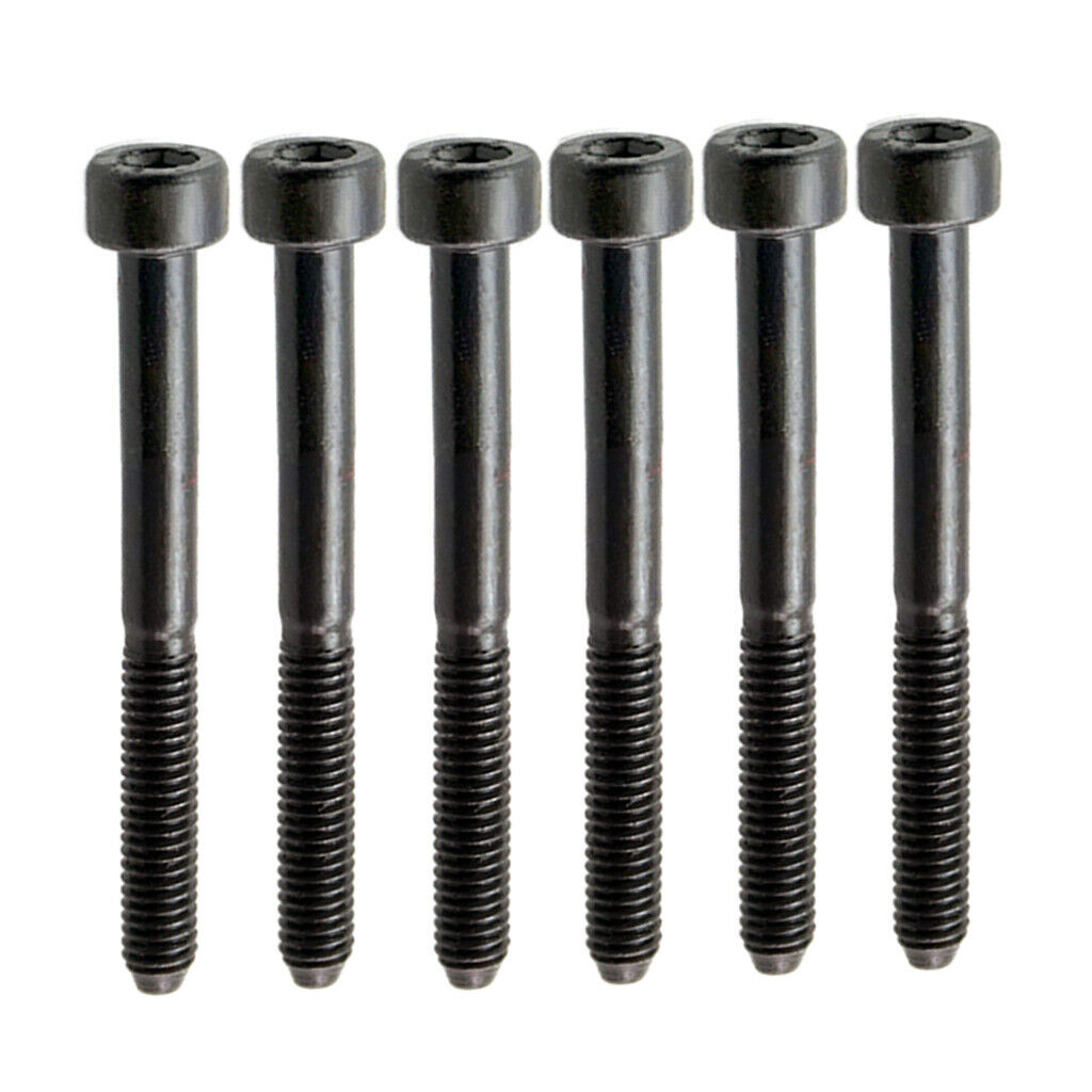 6pcs Tremolo Bridge Saddle Lock String Hexagon Screws for Electric Guitar