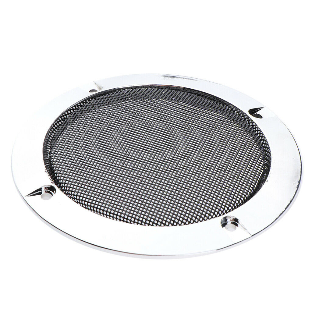 4X Universal Car Home 4 inch Metal Subwoofer Speaker Grille Cover Case