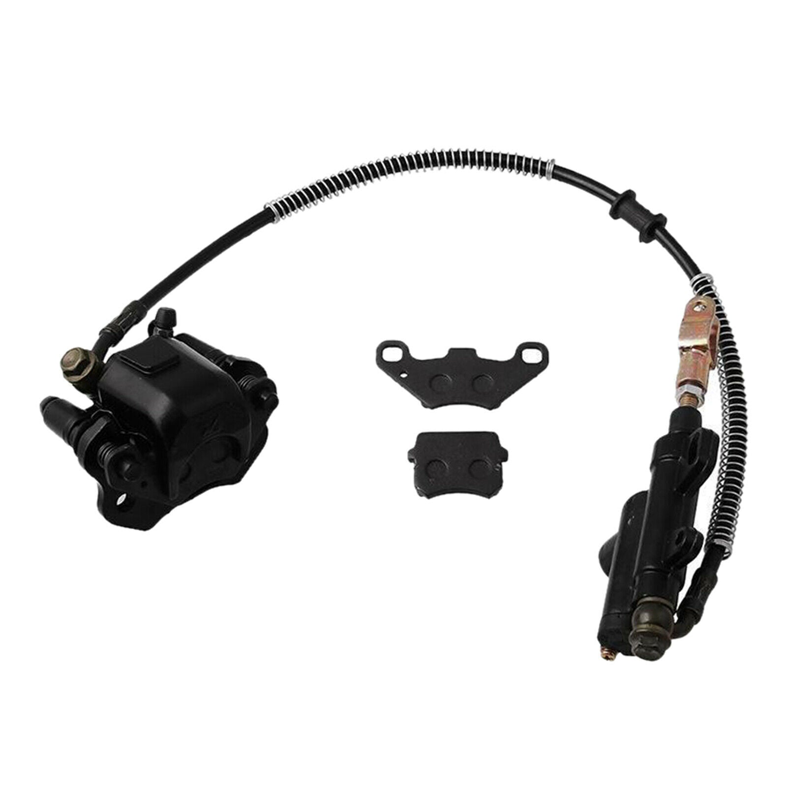 Rear Brake Master Cylinder Caliper Assy Replacement for ATV Quad 50cc-125cc