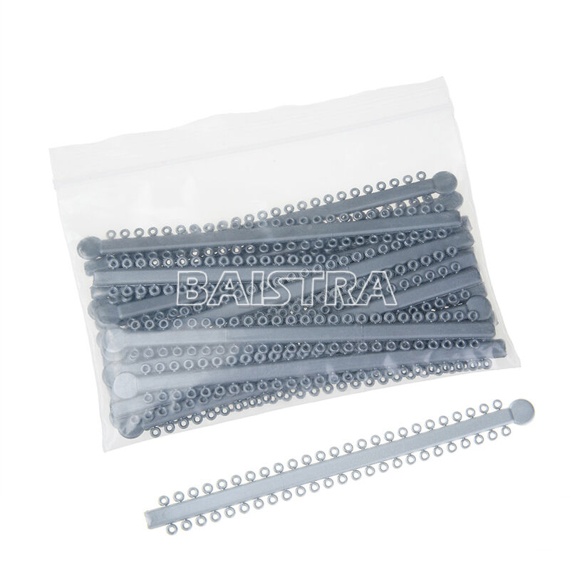 50 ties per stick/20 sticks Dental Orthodontic Ligature Ties Gray 1000Ties