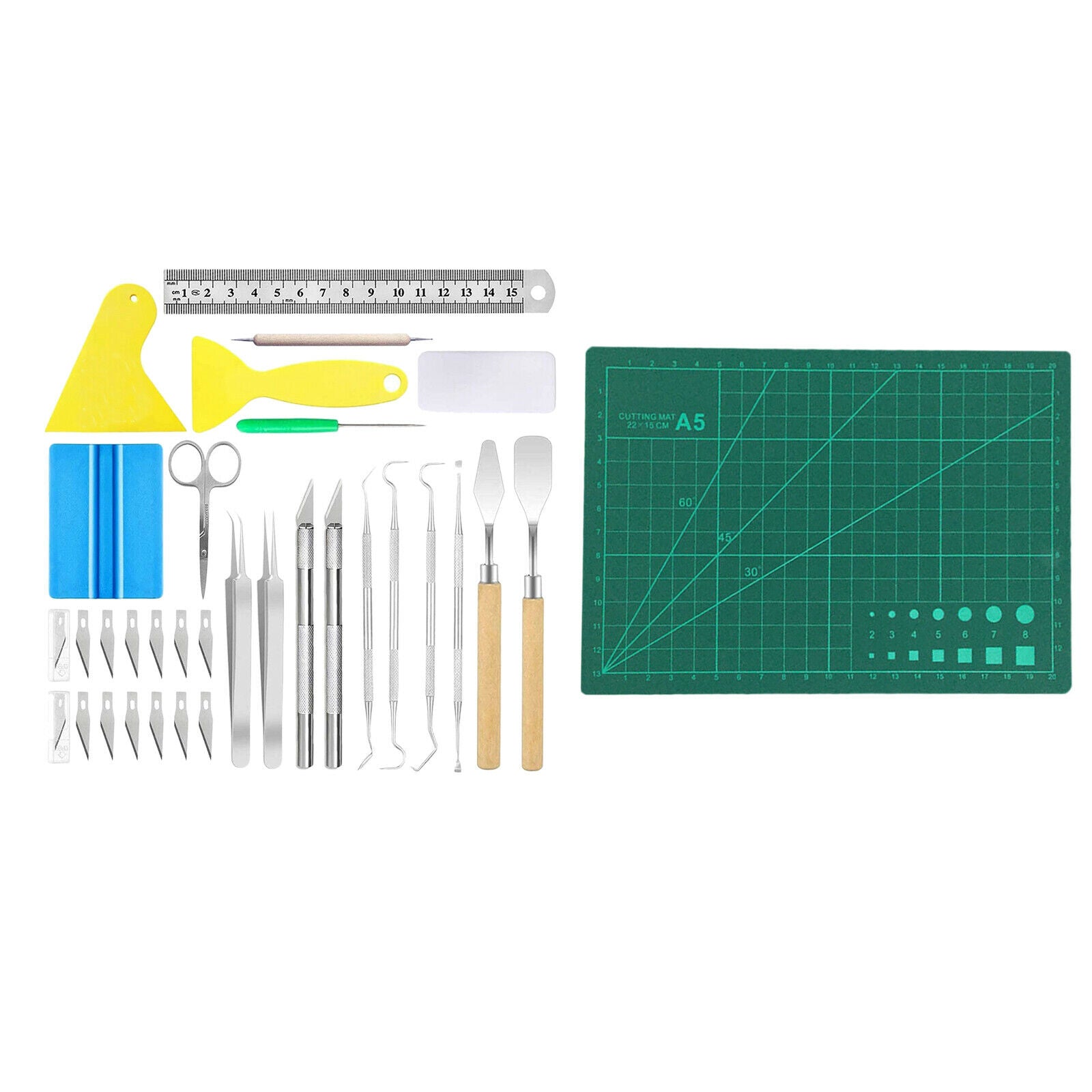 Vinyl Weeding Tools Craft Basic Set For Wedding, Silhouettes, Cameos