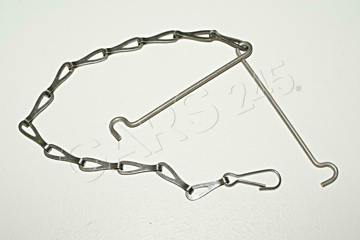 Universal Metal Chain For SCANIA IVECO RENAULT Trucks Fuel Cap x1 pcs OEM Valeo