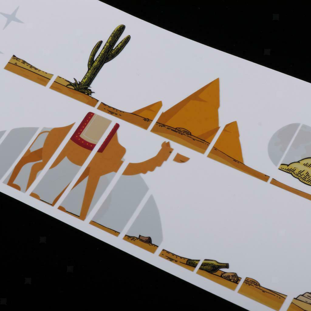 Electric Desert Camel Guitar DIY Fretboard/Fret Inlay Stickers Decoration