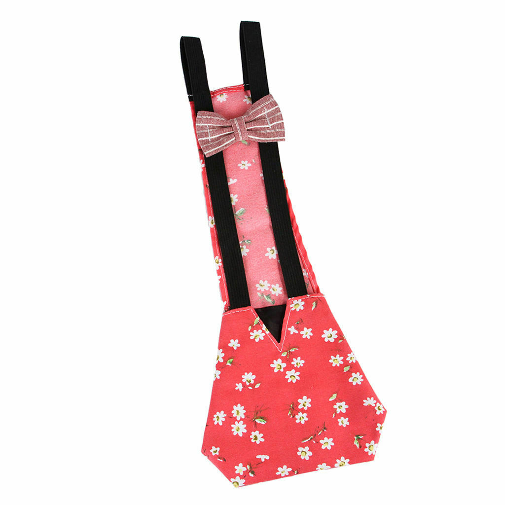 Goose Ducks Diaper Poultry Nappy Fashionable Cloth Apparel Diaper Red L