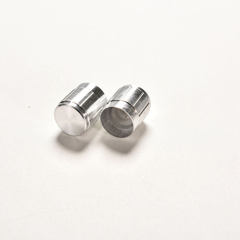 10PCS Aluminium Potentiometer Knobs Volume Control Amplifier Shaft 6MMDD