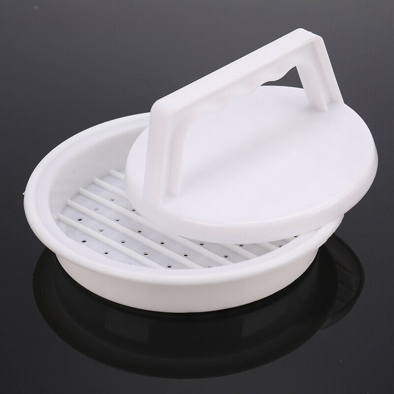 Food-Grade Plastic Hamburger Meat Grill Burger Press Round Shape Burger P.l8