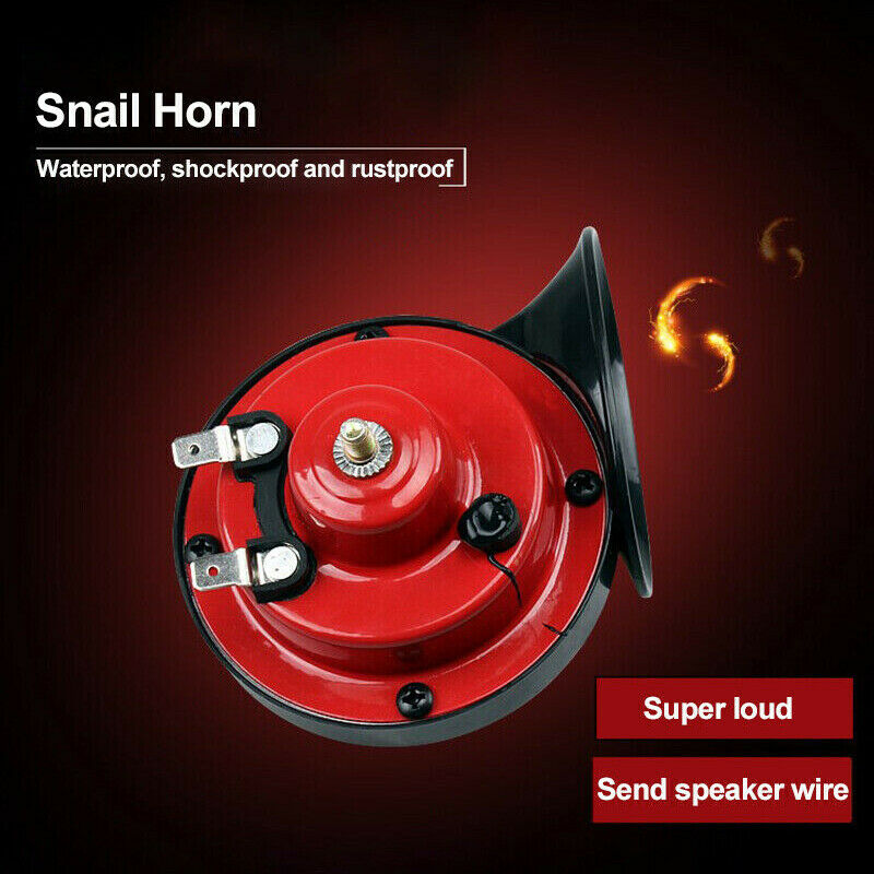 150DB Trumpet Super Loud Air Horn Compressor for Car MotorcycleTruck Boat TDEAU