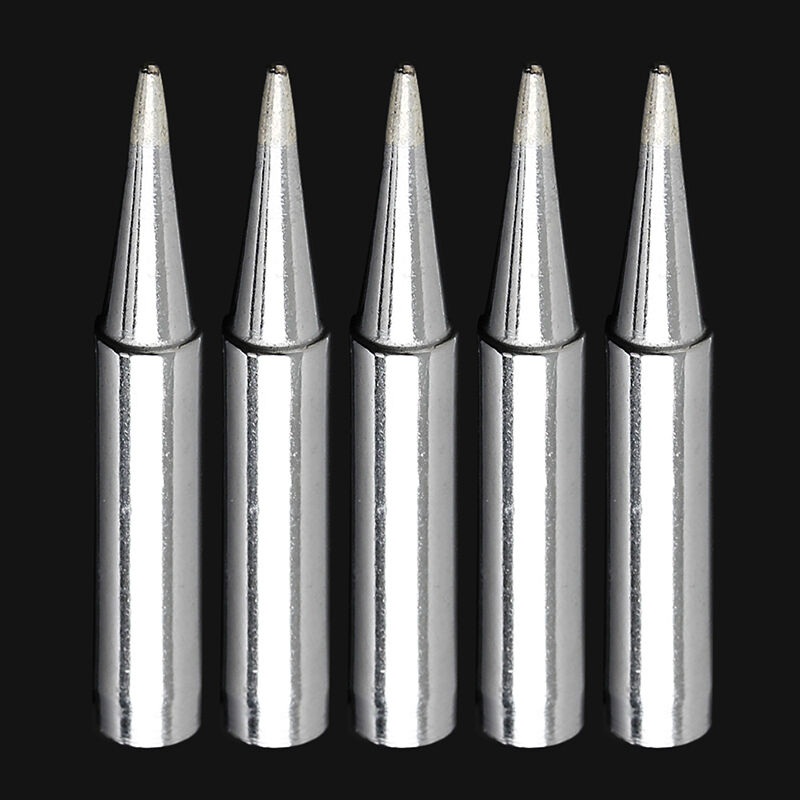 5Pcs Solder Soldering Iron Tip For Replacement Hakko 936 Station 900M-T-B