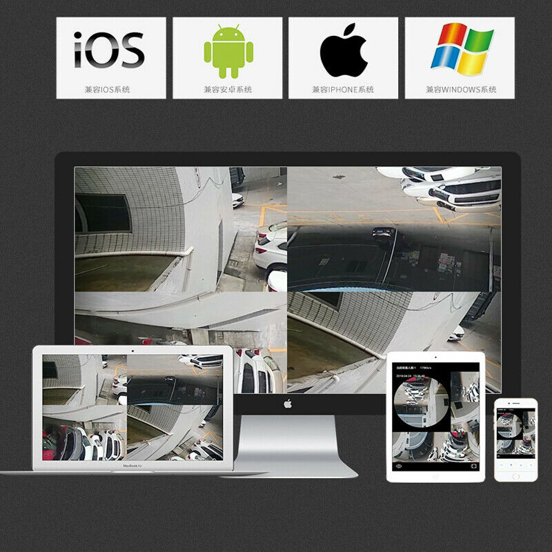 1080P Wireless IP Camera Wifi Security Outdoor Night Vision Surveillance Camera