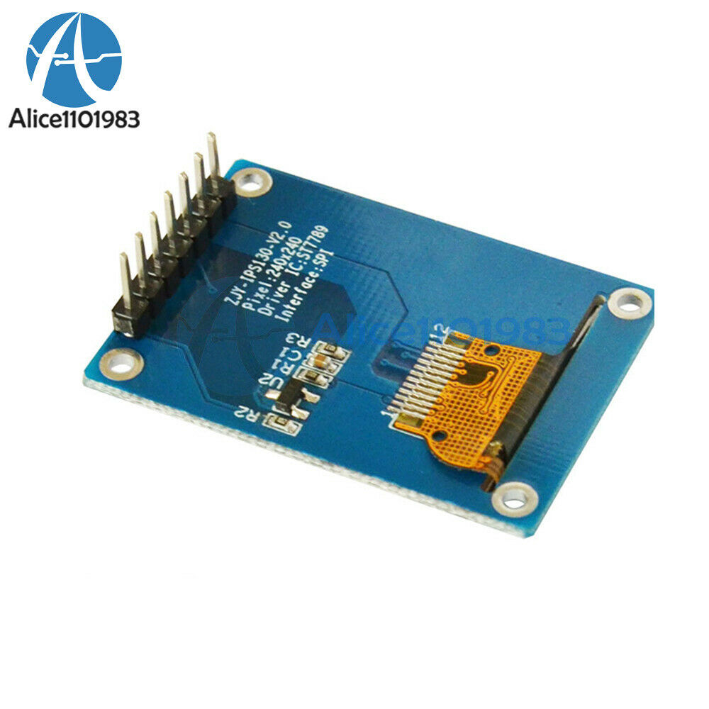 1.3Inch 240*240 IPS Full Color LCD Screen Display Module ST7789 SPI for Arduino