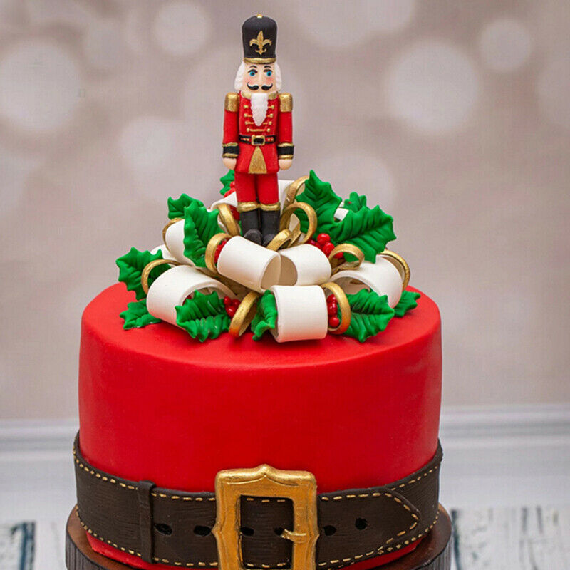 Nutcracker Solder Silicone Mold Sugarpaste Candy Chocolate Baking Mold Xm.l8